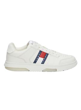 Sapatilhas Tommy Jeans Brooklyn branco para homem.