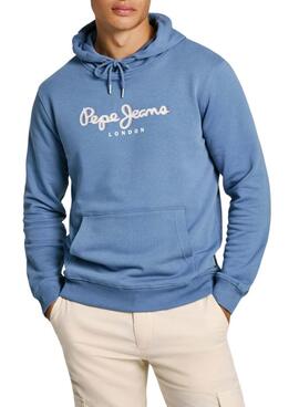 Moletom Pepe Jeans Saul azul para homens