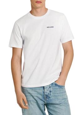 Camiseta Pepe Jeans Armind branca para homem