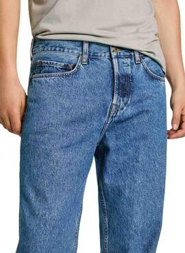 Calça jeans Pepe Jeans Barrel denim para homem.