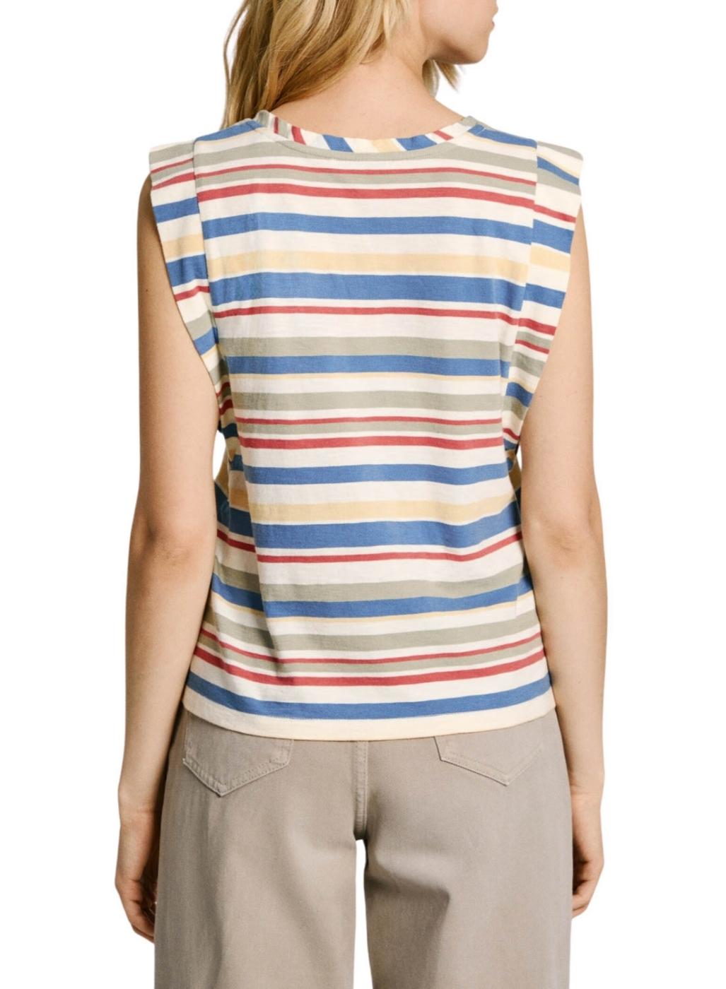 Camiseta Pepe Jeans Eva multicolor para mulher.