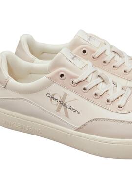 Sapatos Calvin Klein Jeans Classic Leather bege.