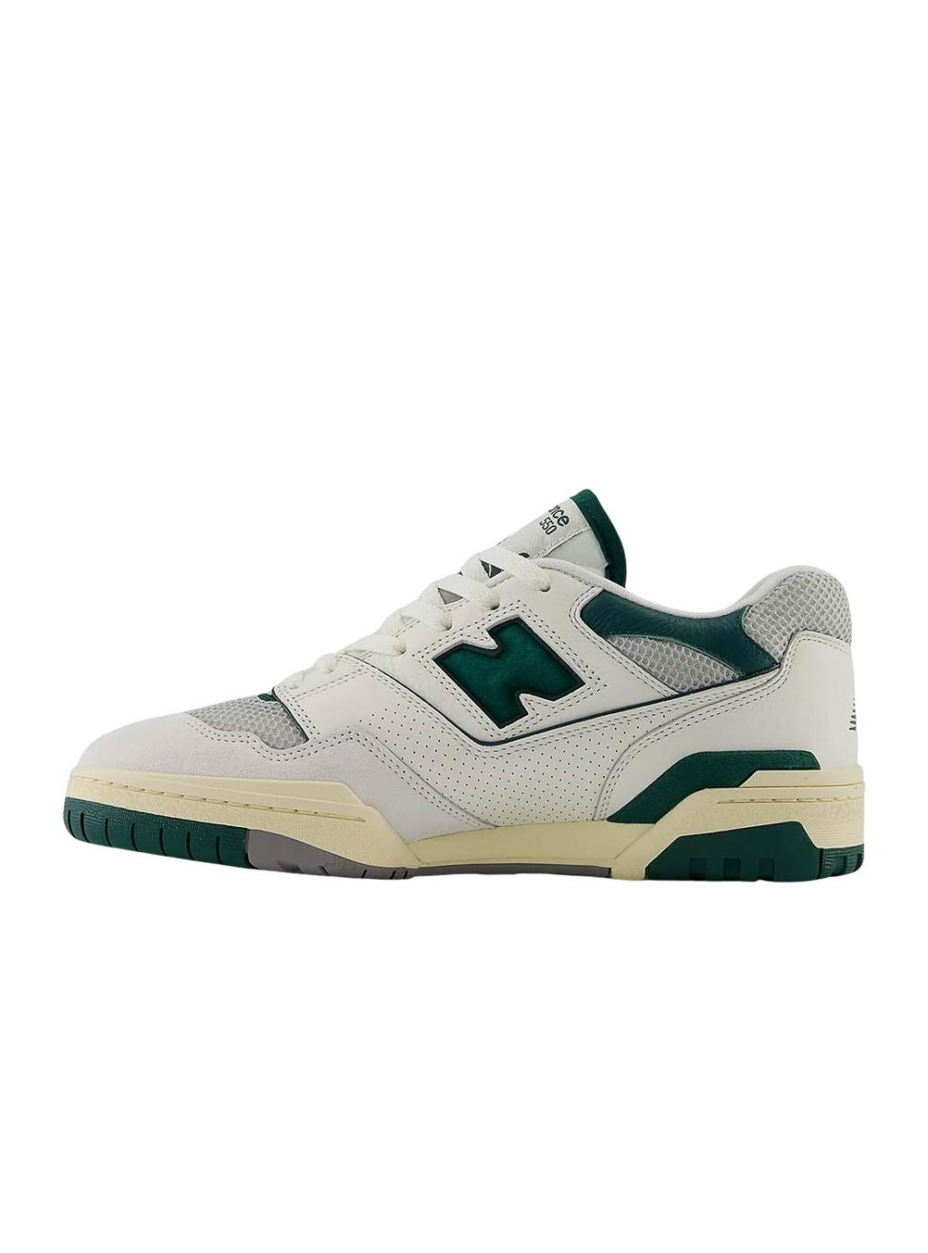 Sapatilhas New Balance 550 verde para mulher e homem