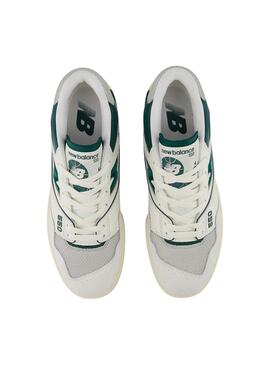 Sapatilhas New Balance 550 verde para mulher e homem