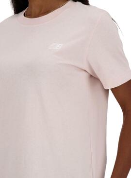 Camisa New Balance Sport Rosa para Mulher.