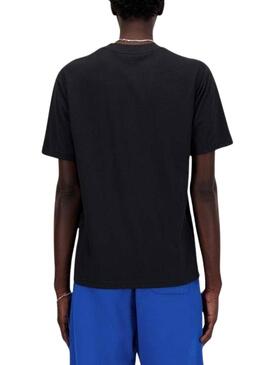 Camiseta New Balance Essentials Preta Para Homem