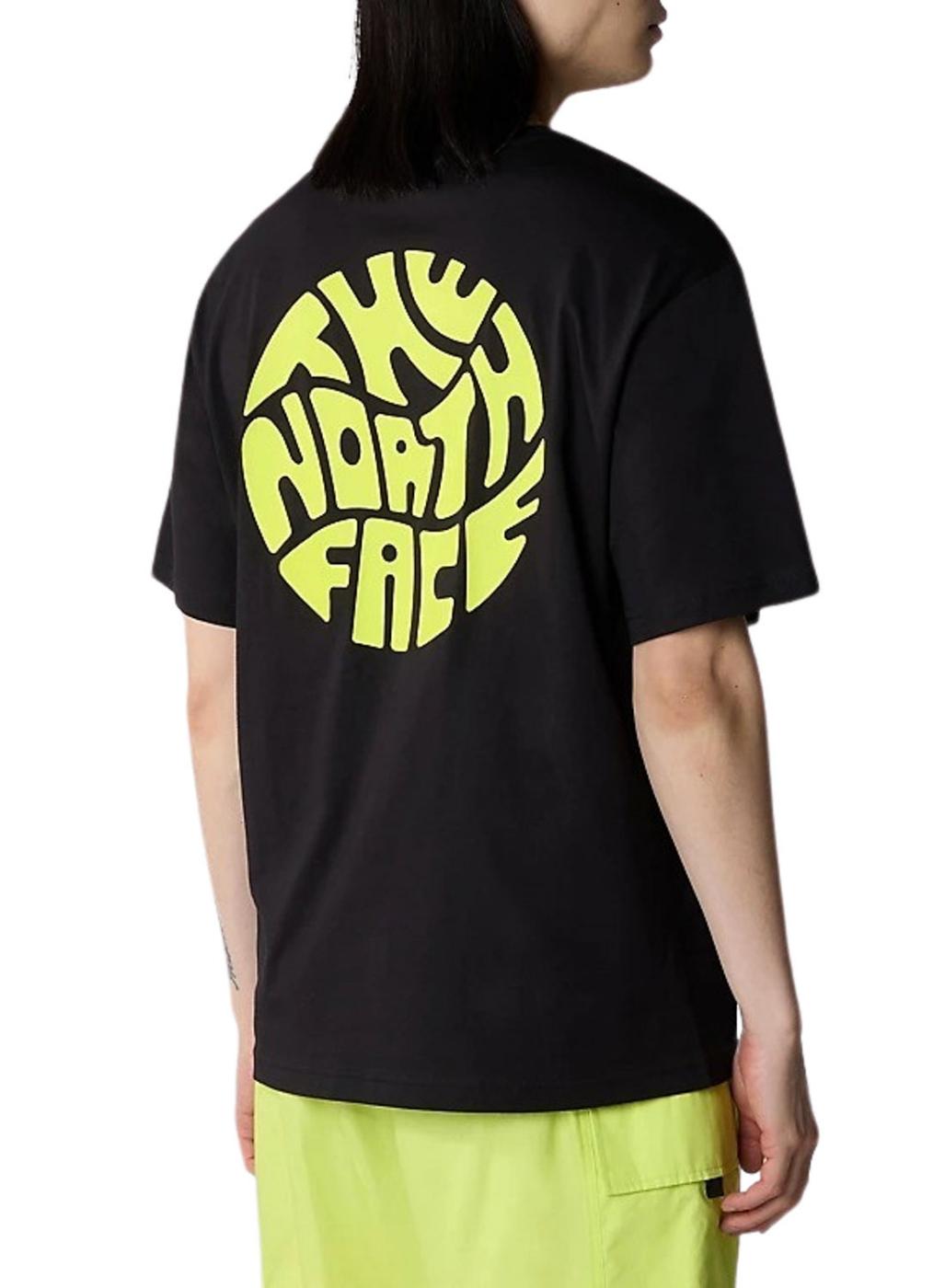 Camiseta The North Face Festival preta para homem.