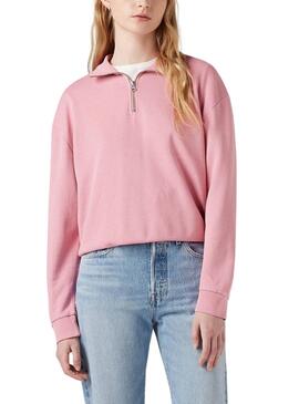 Moletom Levis Everyday cor-de-rosa para mulher