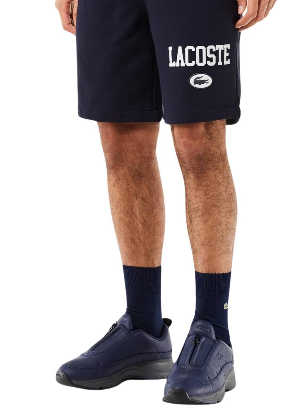 Short Lacoste GH7499 Marinho Para Homem