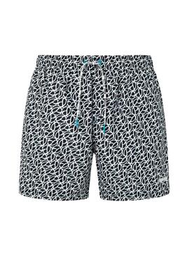 Calção de banho Pepe Jeans Print Preto para Homem