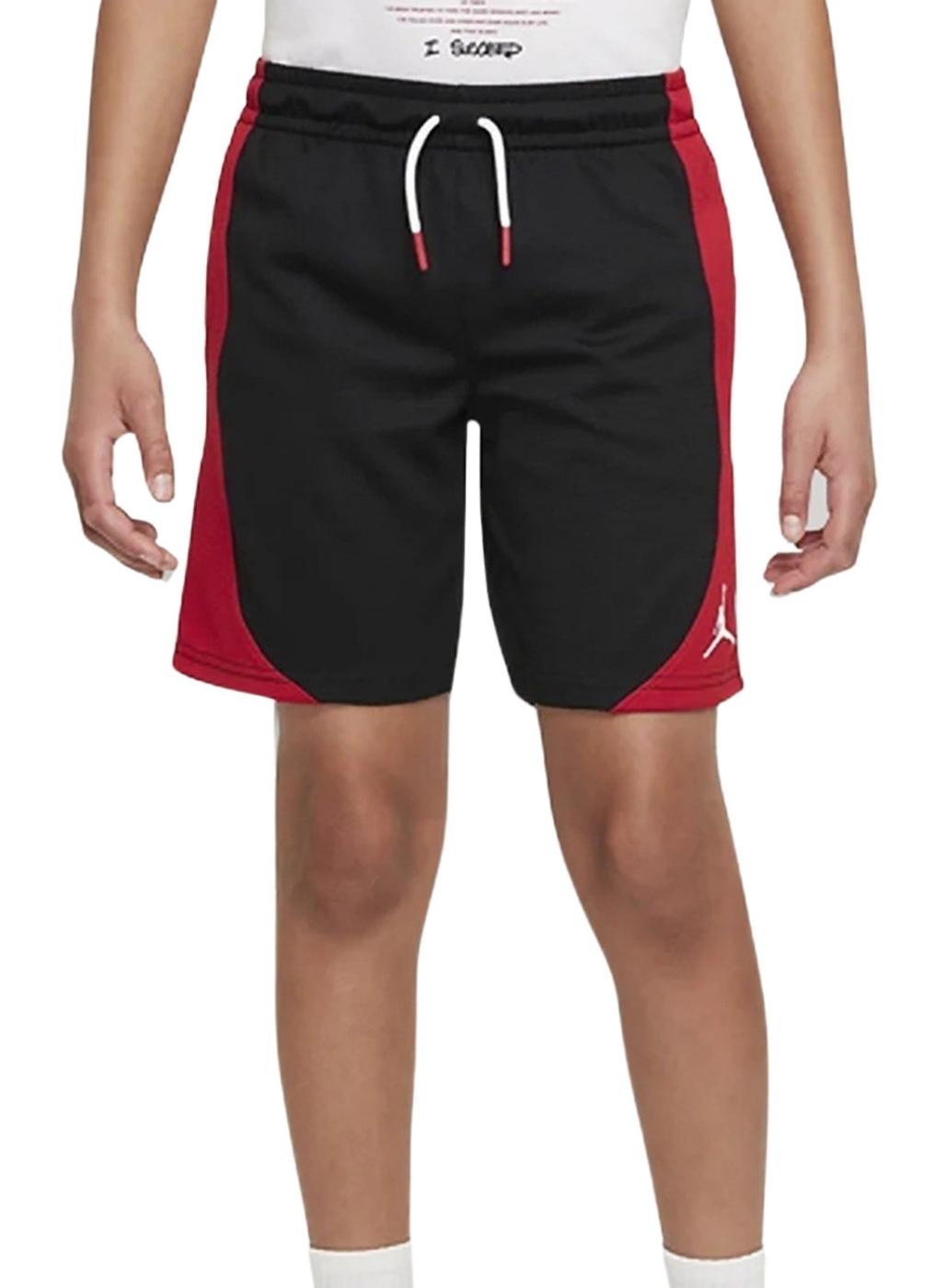 Shorts esportivos Jordan Jumpman preta para criança.