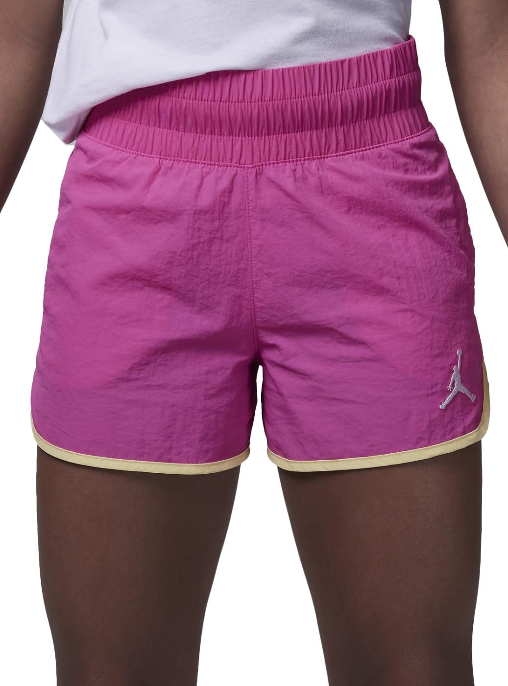 Short Jordan SKA Limonada rosa para menina.