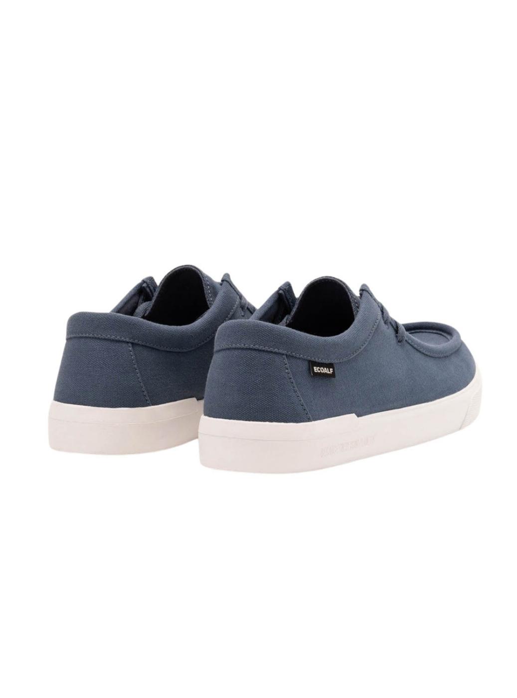 Mocassins Ecoalf Salmora azul marino para hombre.