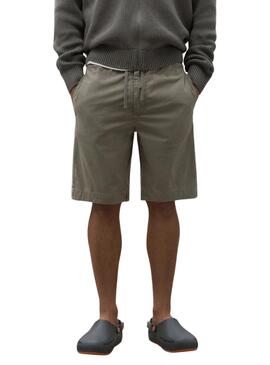 Shorts Ecoalf Ethica cáqui para homem.