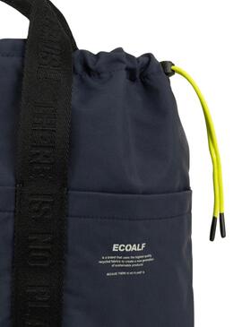 Bolsa tote Ecoalf Akira azul marinho para mulher e homem