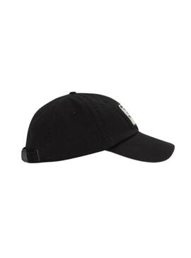 Boné Ecoalf Patch Preto para Mulher e Homem