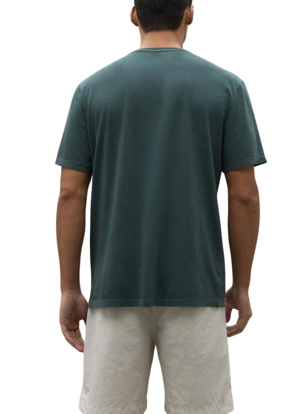 Camiseta Ecoalf Vente Verde Para Homem