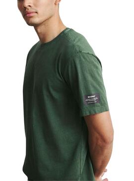 Camiseta Ecoalf Vente Verde Para Homem