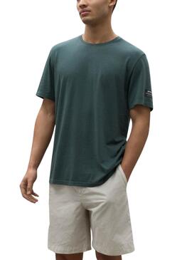 Camiseta Ecoalf Vente Verde Para Homem