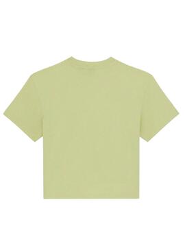 Camiseta Dickies Oakport Verde Para Mulher.