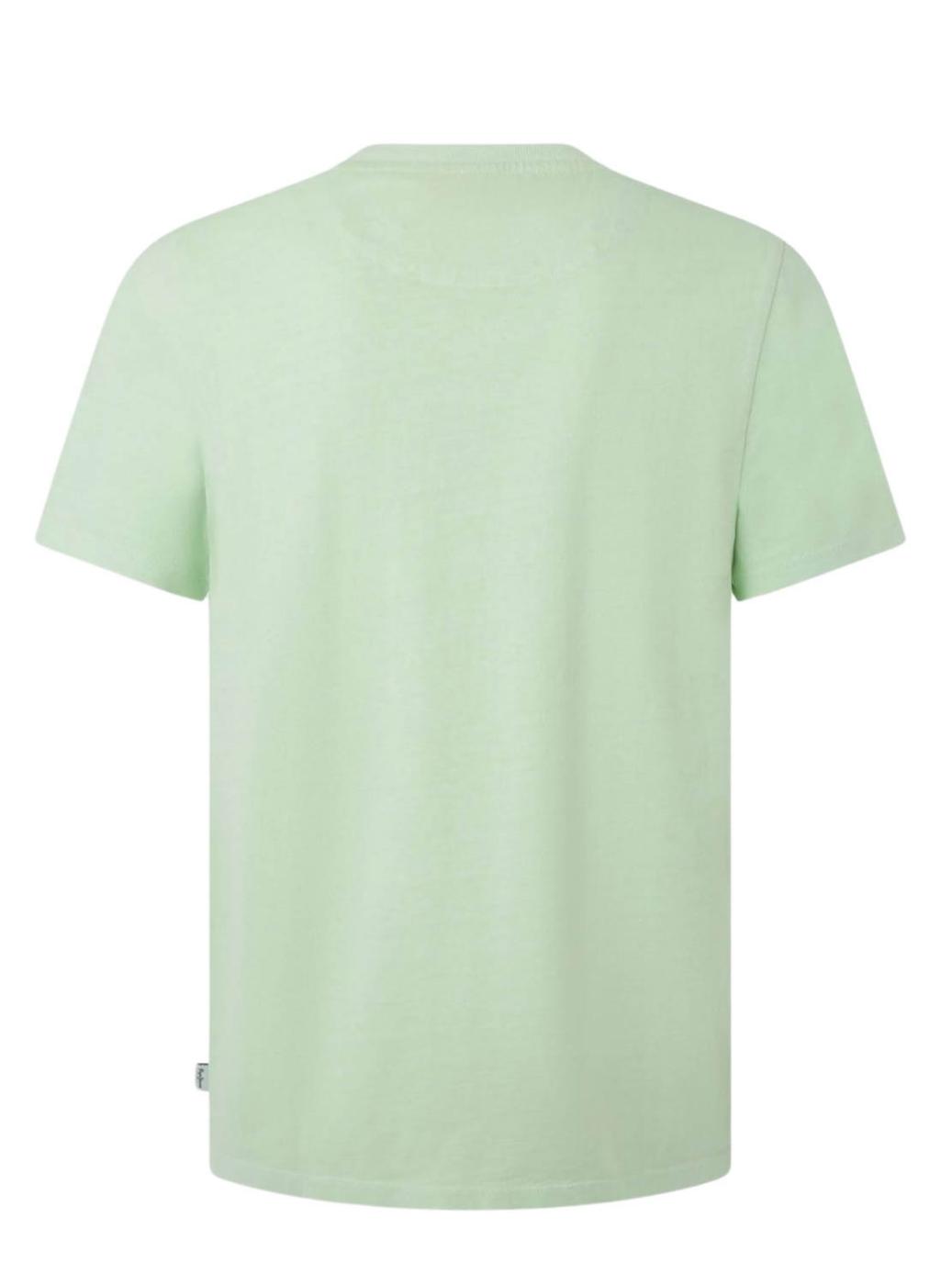 Camiseta Pepe Jeans Cherry Verde para Homem