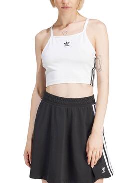 Top Adidas Adicolor Branco para Mulher.