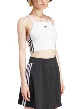 Top Adidas Adicolor Branco para Mulher.