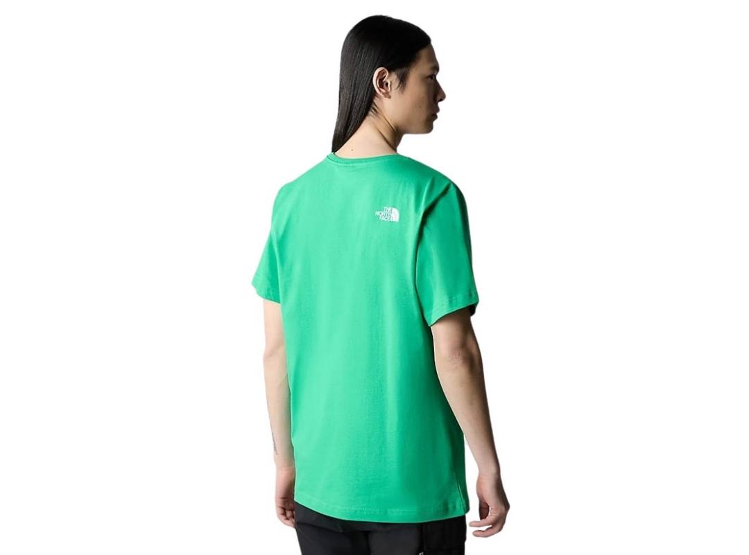 Camiseta The North Face Easy Verde Para Homem