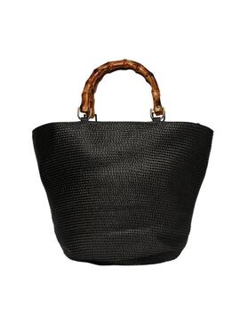 Bolsa Pieces Amalia preta para mulheres