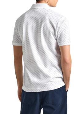 Camisa Polo Pepe Jeans Hunter Branca para Homem