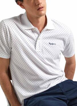 Camisa Polo Pepe Jeans Hunter Branca para Homem