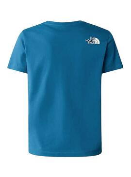 Camisa The North Face Teen Nova Azul para Meninos