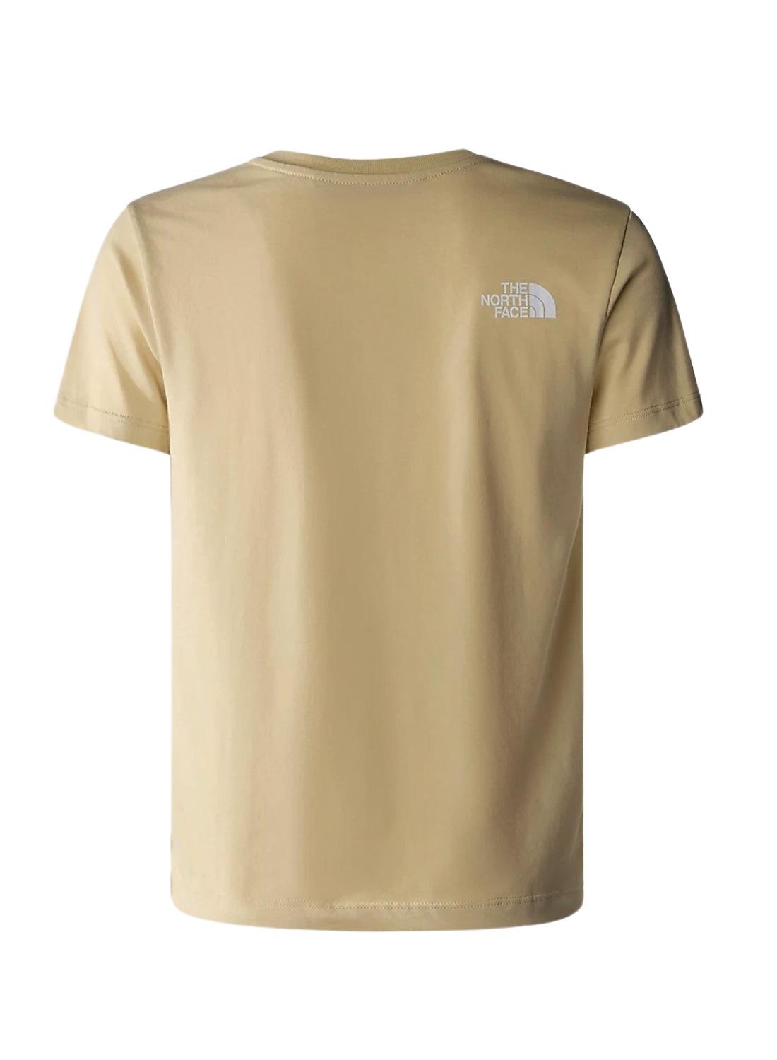 Camiseta The North Face Teen Nova Bege para Menino