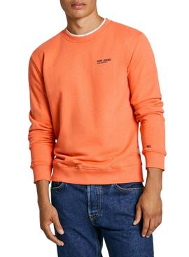 Moletom Pepe Jeans Sam laranja para homem