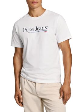 Camiseta Pepe Jeans Albert branca para homem