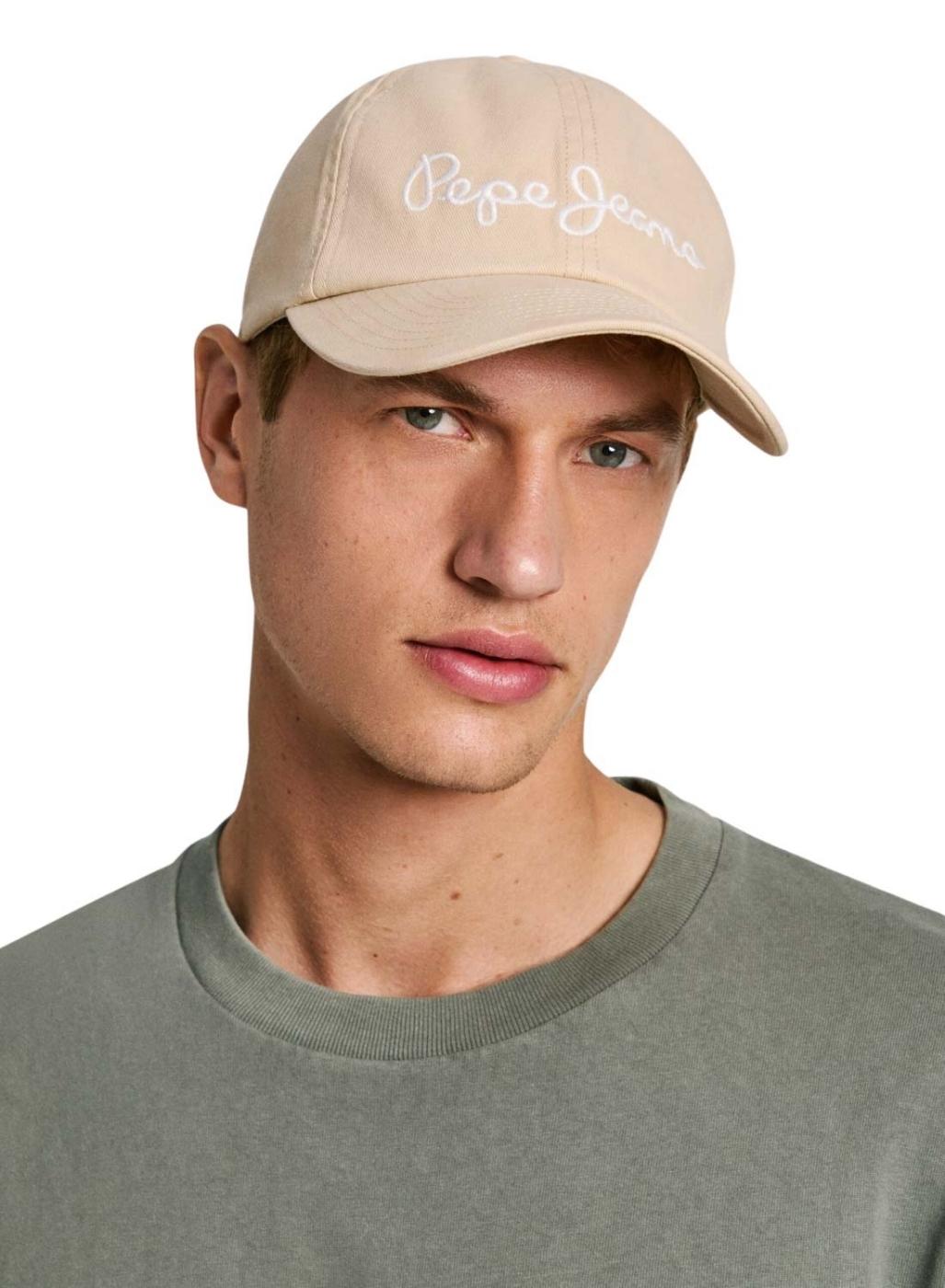 Boné Pepe Jeans Warren Bege para Homem