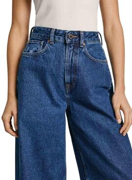 Calça Jeans Pepe Jeans wide leg para mulher