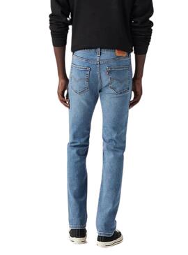 Calça jeans Levis 511 denim médio para homem