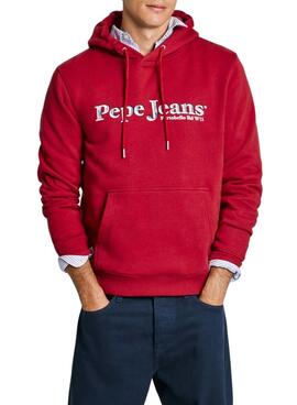 Moletom Pepe Jeans Somers vermelho para homem