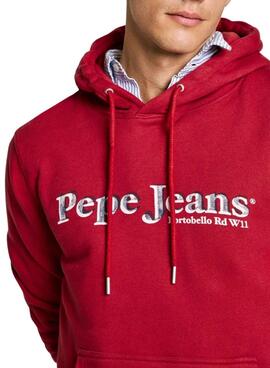 Moletom Pepe Jeans Somers vermelho para homem