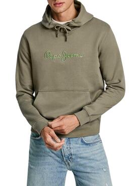 Moletom Pepe Jeans New Joe verde para homem