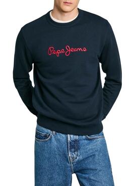 Moletom Pepe Jeans New Joe marinho para homem