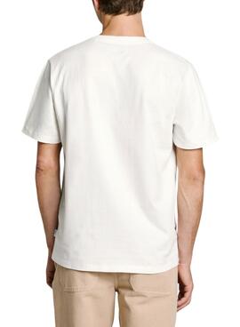 Camiseta Pepe Jeans Ashram branca para homem