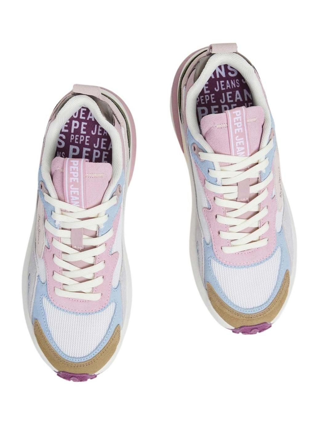 Sapatilhas Pepe Jeans Winslow Urban rosa para mulher