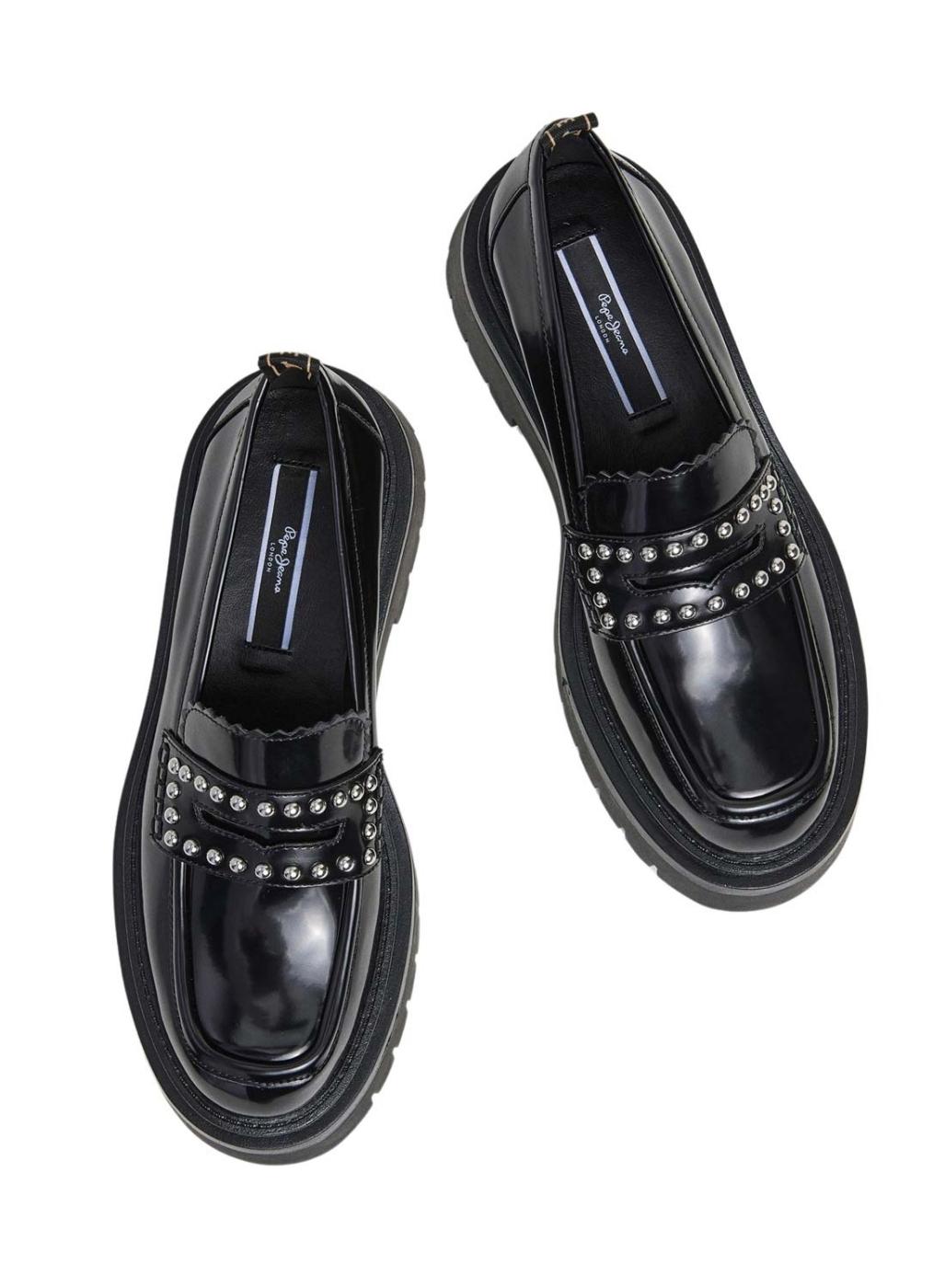 Mocassins Pepe Jeans Queen preto para mulher