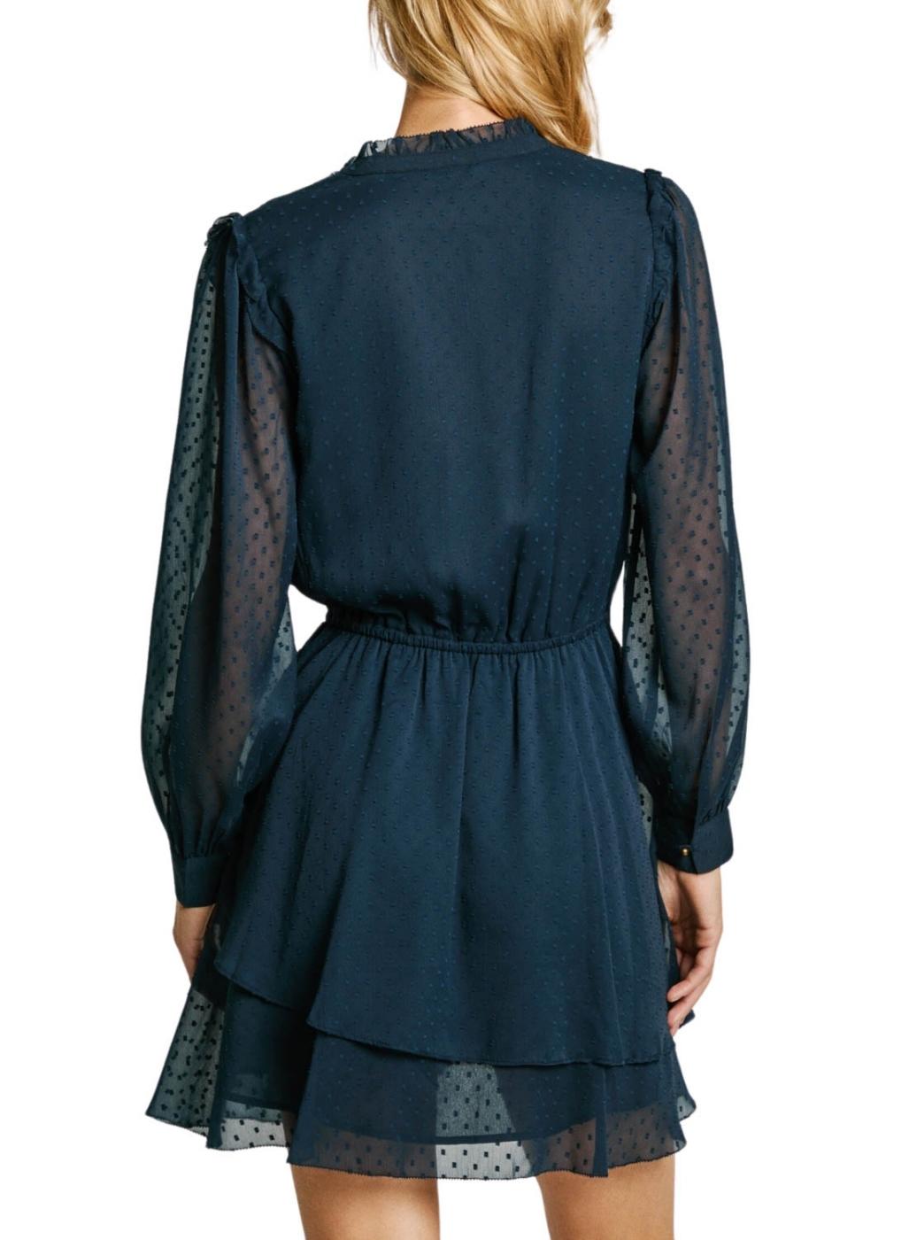 Vestido Pepe Jeans Otto azul marinho para mulher