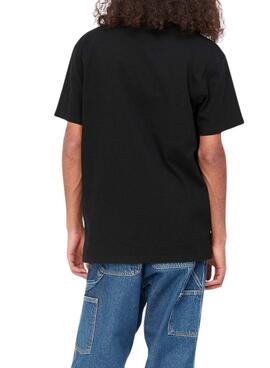 Camiseta Carhartt Script preta para homem