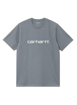 Camiseta Carhartt básica cinza para homem