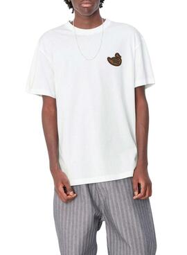 Camiseta Carhartt Ducks branca para homem