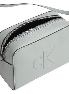 Bolsa Calvin Klein Camera cinza para mulher